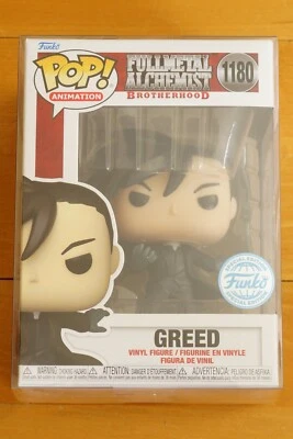Funko POP! Animation Fullmetal Alchemist Brotherhood Greed #1180 with Protector - Image 1 of 4