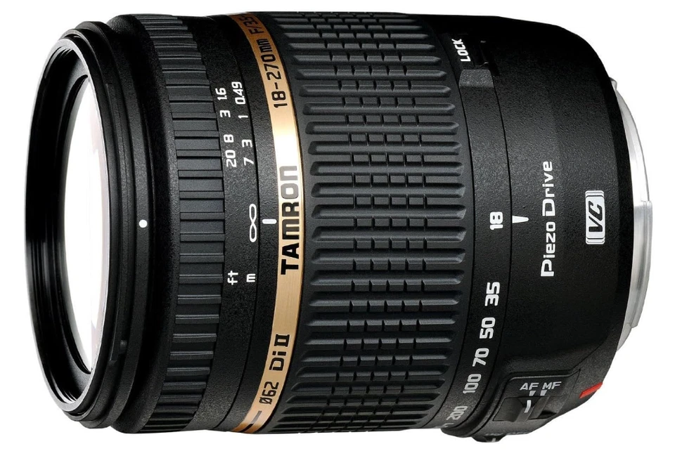 Lente zoom todo en uno TAMRON 18-270 mm F3,5-6,3 DiII VC PZD para Canon APS-C B008E Foto 1 de 1