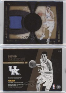 2016-17 Panini Black Gold Collegiate Shadowbox Swatches /199 Devin Booker #7