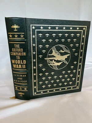 Easton Press The Oxford Companion to World War II. Leather Bound Two History II - Image 1 of 4