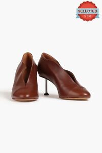 RRP €890 VICTORIA BECKHAM Pin Leather Court Shoes US10 UK7 EU40 Made in Italy