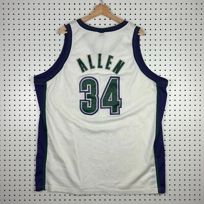 Camiseta Nike Ray Allen Milwaukee Bucks NBA Talla XXL Malla Swingman LEER De Colección Foto 1 de 4
