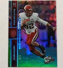 2008 Press Pass SOLO James Hardy RC Indiana Hoosiers rookie card Reflectors 1/1