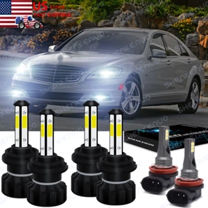 Kit de faros antiniebla de haz alto-bajo LED para Mercedes-Benz C230 2002-2007 - Imagen 1 de 12