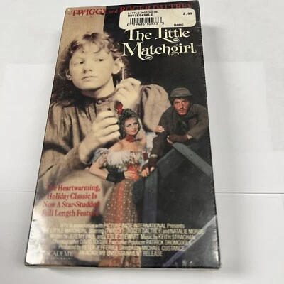 The Little Matchgirl - Hans Christian Andersen VHS 87 Roger Daltrey Twiggy RARE - Image 1 of 4