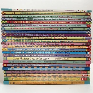 Lot 24 Junie B Jones Chapter Books Barbara Park Paperbacks - Imagen 1 de 9