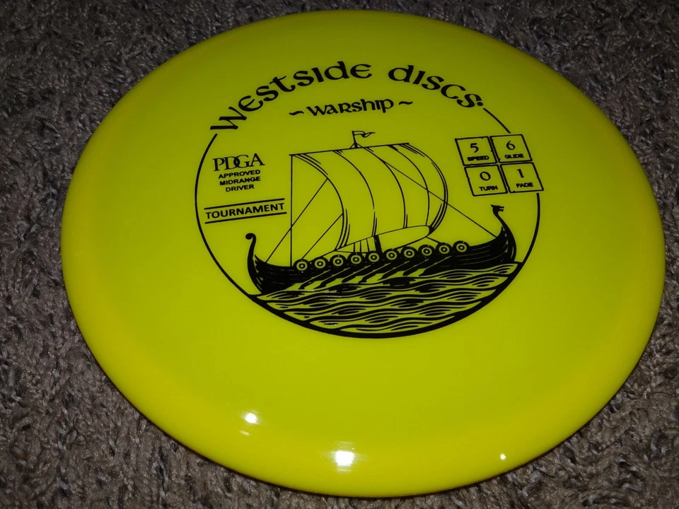 NEW Westside Disc Golf Tournament Warship **Choose Weight/Color** - Image 1 of 1