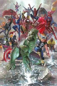 The Avengers - Marvel Comic Poster (Legacy - By Alex Ross) - Picture 1 of 5