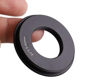 Adattatore M23 x0,5 per #000 Compur otturatore organo obiettivo fotocamera piegato a maschio M42x1  - Foto 1 di 4