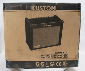 Kustom Series 30 Dual 35 DFX E-Gitarrenverstärker 30 W 1x10" Lautsprecher Combo - Bild 1 von 2