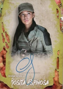 The Walking Dead Survival, Christian Serratos (Rosita) Autograph Card #52/99 - Picture 1 of 2