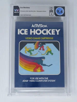 New Ice Hockey Atari 2600 Sealed Video Game Wata Graded 9.4 A Seal 1981 - Image 1 of 4