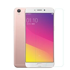 2 x Oppo R9 Panzer Schutz Glas Schutzglas Panzerfolie Glasfolie Echt 9H GLAS - Bild 1 von 2