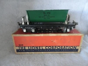 Dumper vintage Lionel scala 0 #659 con scatola originale - Foto 1 di 8