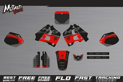 Kit Gráficos para Honda CR 125 R 1991 1992 Calcomanías Pegatinas por Motard Design Foto 1 de 3