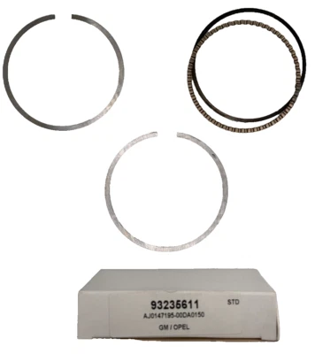 Kit de anillo de pistón Corsa Daewoo Lanos 1,6 L OEM GM 2000-2005 93235611 Foto 1 de 2