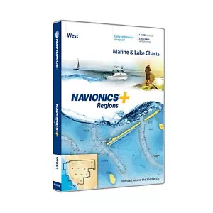 Navionics Plus Regions West Marine and Lake Charts on SD/MSD - Picture 1 of 1