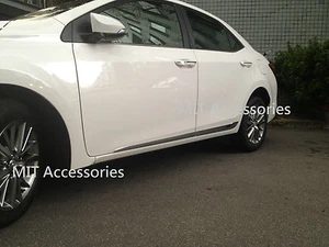 For Toyota COROLLA 2014-2018 outside door body side molding chrome lower - Bild 1 von 5