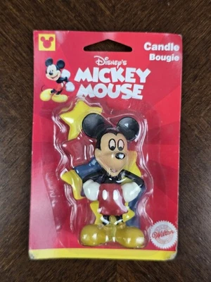 Vela de pastel Wilton Mickey Mouse vintage sellada de Disney  Foto 1 de 4