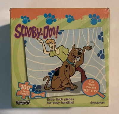 Scooby Doo 100 Piece Kids Jigsaw Puzzle Extra Thick Pcs New Sealed - Image 1 of 4