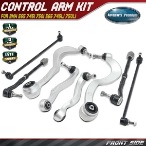 8x Front Control Arm Tie Rod End Sway Bar Link for BMW E65 745i 750i E66 745Li - Picture 1 of 9