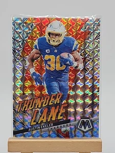 2023 Panini Mosaic AUSTIN EKELER Silver Mosaic Thunder Lane #TL-AE Chargers - Picture 1 of 2