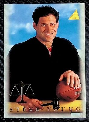 1995 Pinnacle #192 - Steve Young - San Francisco 49ers - Image 1 of 2