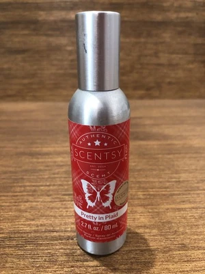 Ambientador de aire de fragancia retirada a cuadros bonito spray habitación SCENTSY baño Foto 1 de 2