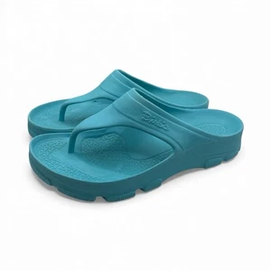 Birkis Zehenstegsandalen karibikblau Kunststoff Gr. 41 US 10 Slipper Outdoorschuhe - Bild 1 von 5