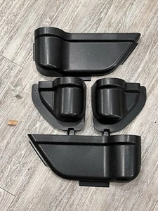 For 18-24 Jeep Wrangler JL Front Rear Side Door Storage Cup Holder Organizer 4X - Picture 1 of 10