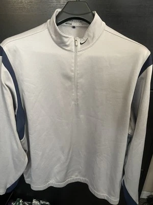 Camisa de golf PGA Tour para hombre 1/4 cremallera talla 2XL blanca pulóver manga larga ligera Foto 1 de 4