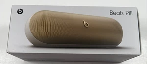 Beats Pill Portable Wireless Bluetooth Speaker Champagne Gold NEW - Picture 1 of 6