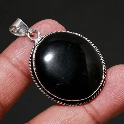 Ciondolo gioiello design etnico antico fatto a mano pietra preziosa onice... - Immagine 1 di 4