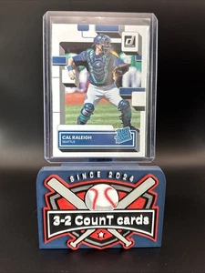 2022 Panini Donruss - Rated Rookie Cal Raleigh #39 (RC) - Picture 1 of 2