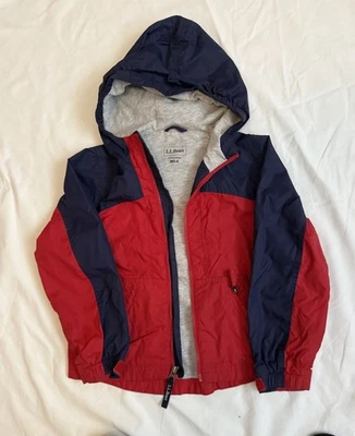 Chaqueta forrada ligera con capucha LLBean para niños M5-6 Foto 1 de 3