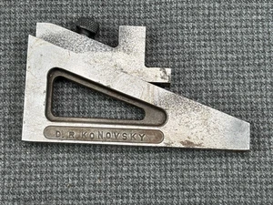 Medidor cepilladora de maquinista vintage B34 - estampado D. R. KONOVSKY - Imagen 1 de 4