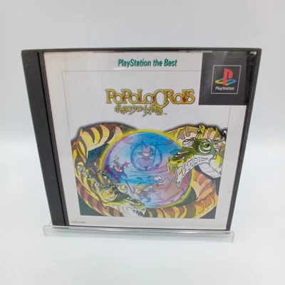 Popolocrois PS1 PlayStation 1 RPG Authentic Japanese CIB Complete - Image 1 of 4