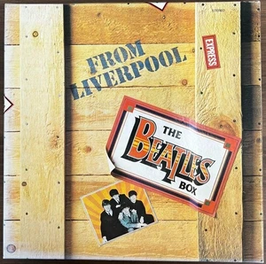 The Beatles Box From Liverpool Japan 8LP Set EMI EAS-77011~18 Poster EX - Imagen 1 de 17