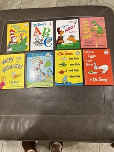 Lot of 8 Beginner Books by Dr. Seuss & More Cat in the Hat, Green Eggs and Ham - Bild 1 von 10