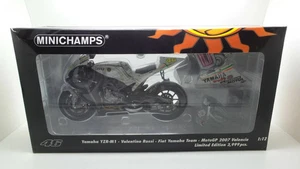 1/12 Minichamps 2007 Fiat Yamaha YZR M-1 Rossi Moto GP Valencia 122073176 RARO - Foto 1 di 7