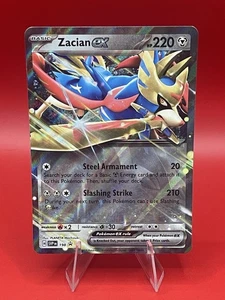 Zacian ex 198 Sv: Scarlet & Violet Promo Cards Holo - Picture 1 of 2