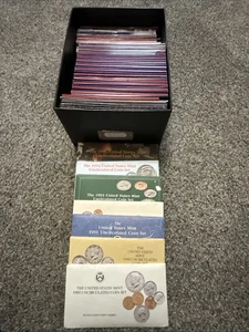1989-2025 Uncirculated Coin Sets.  OGP, 36 Consecutive Yrs - Picture 1 of 2