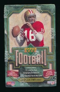 1992 Upper Deck Football Singles #1-200 - U PICK - COMPLETE YOUR SET