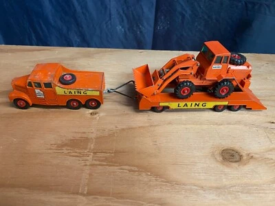 Matchbox Series King Size No 8 Scammell 6x6 Laing M7 and Hatra Tractor - Image 1 of 4