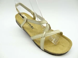 Tatami Damen Sandalen Pantoletten Ballerinas Naturleder beige Neu Gr.41 - Bild 1 von 7