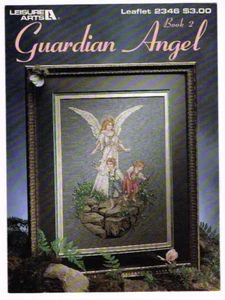 Guardian Angel Book 2 Cross Stitch Chart Leaflet Leisure Arts 1993 Vintage #2346 - Picture 1 of 1