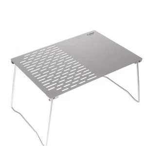 All Titanium Alloy Folding Barbecue Net Outdoor Home BBQ Camp Cooking Grill Pan - Picture 1 of 14