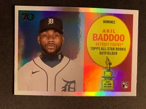 AKIL BADDOO #77 - 2021 TOPPS ALL STAR ROOKIE CUP - FOIL RC - Picture 1 of 2