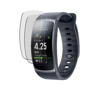 2 x Panzerfolie für Samsung Gear Fit 2 TPU 3D Komplett Displayschutz Folie - Picture 1 of 3