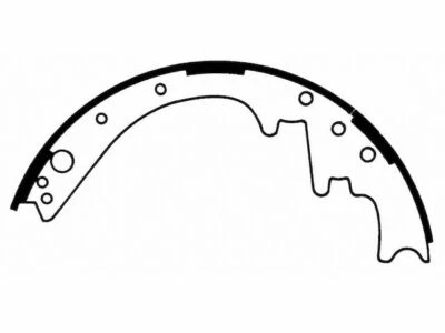 Juego de zapatas de freno para Plymouth Fury II 1965-1972 Wagner 99193NY 1966 1967 1968 1969 Foto 1 de 2